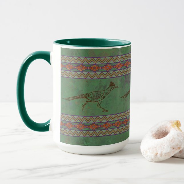 Mug Sud-ouest Roadrunner Sagebrush Green (Avec donut)