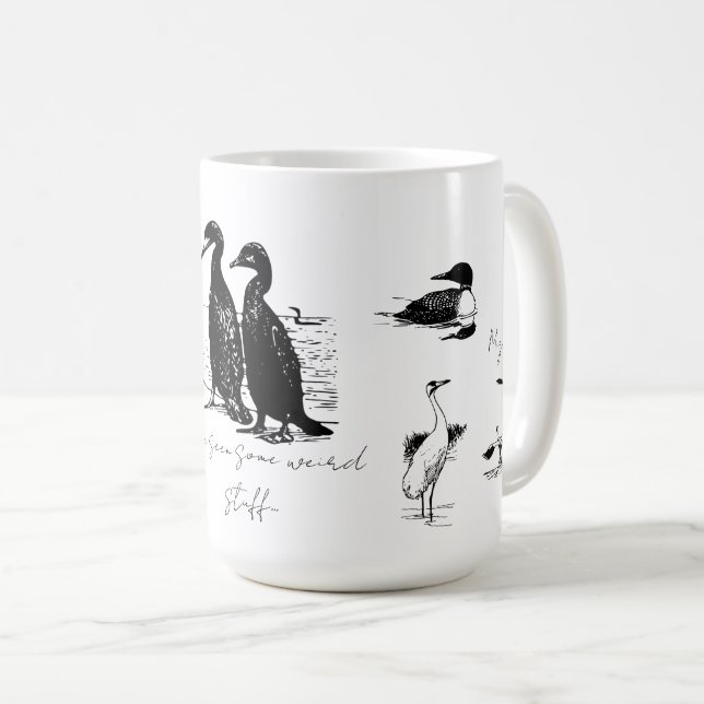 Mug Sud pour l'hiver Drôle (Devant droit)