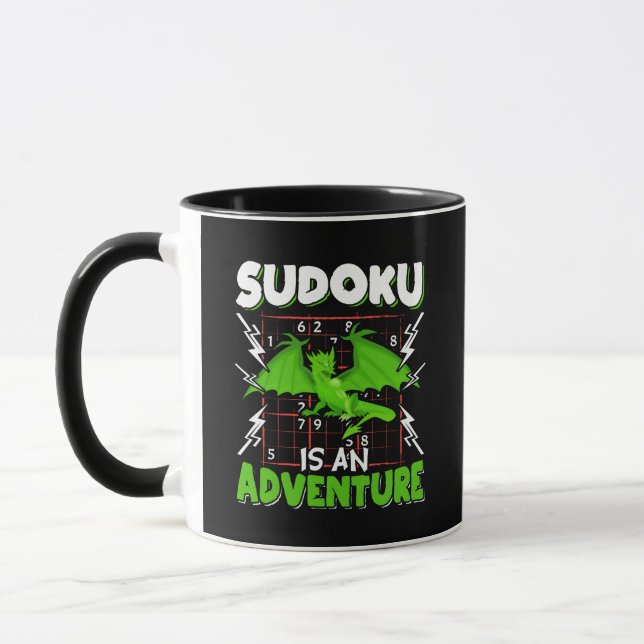 Mug Sudoku est un amateur de puzzle d'aventure (Gauche)
