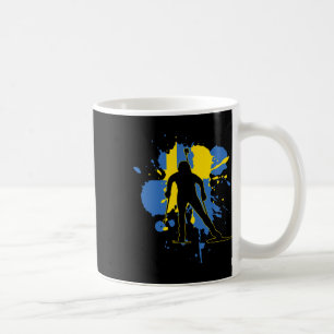 Mug Suède Drapeau Biathlonist - Biathlon suédois
