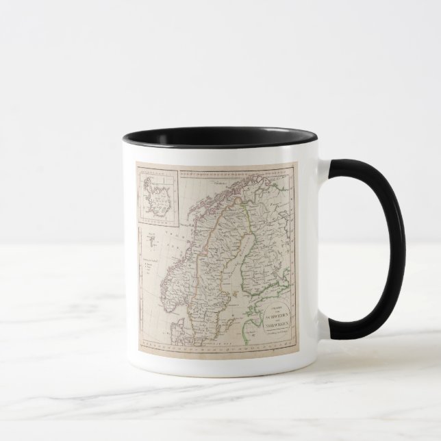 Mug Suède, Norvège, Islande (Droite)