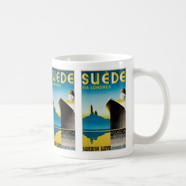 Mug Suede via Londres (Droite)
