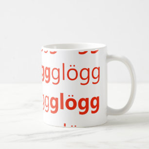 Mug Suédois drôle de Glogg Glogg Glogg