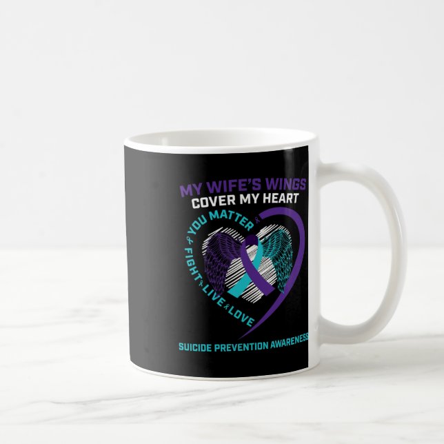 Mug Suicide Awareness Wife Gift Loving Memory Suicide  (Droite)