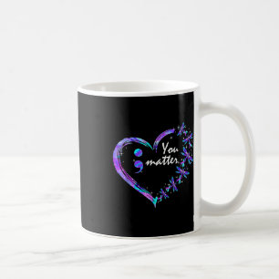 Mug Suicide Prevention Mental Health Awareness Heart