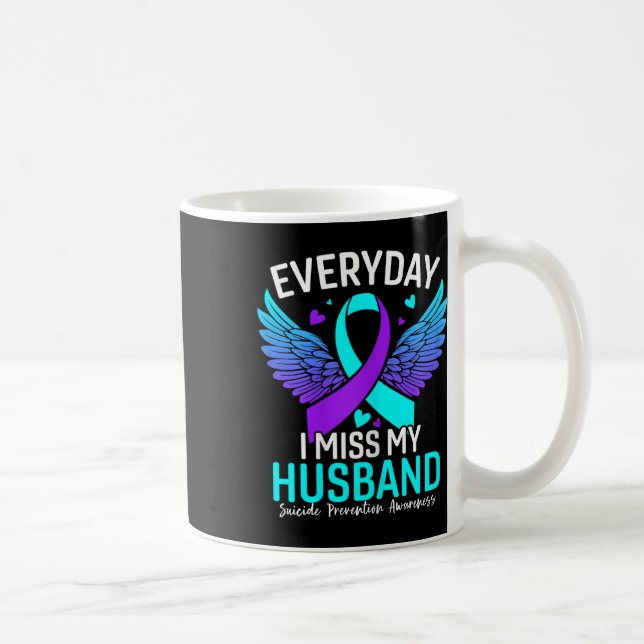 Mug Suicide Sensibilisation Au Suicide Du Mari-Chemise (Droite)