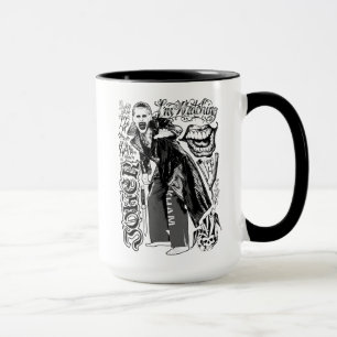 Mug Suicide Squad   Joker Typography Photo