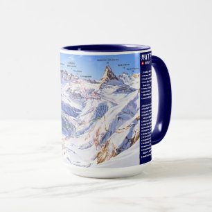 Mug " Suisse : 2021/aujourd - Zermatt/Matterhorn Panor