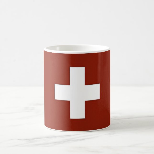 Mug Suisse - Drapeau suisse - (Centre)