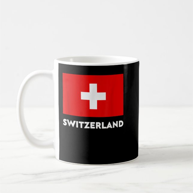 Mug Suisse Drapeau Suisse Suisse Suisse Suisse Suisse  (Gauche)