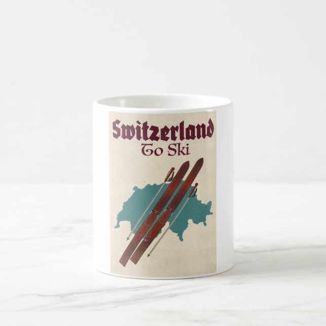 Mug Suisse Pour Skier (Centre)