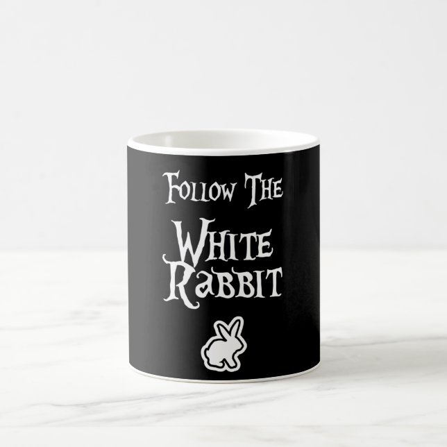 Mug Suivez le lapin blanc (Centre)