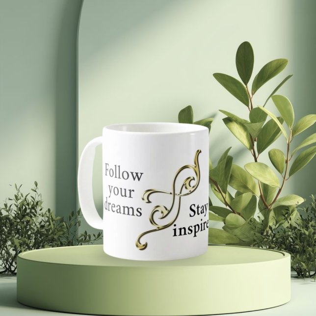 Mug Suivez vos rêves - Bracelet inspirant pour Da (Créateur téléchargé)