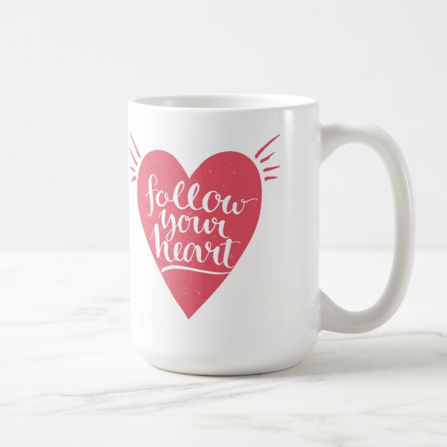 Mug Suivez votre coeur (Droite)