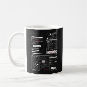Mug Suivi - Techno-Brutalist Streetwear Design