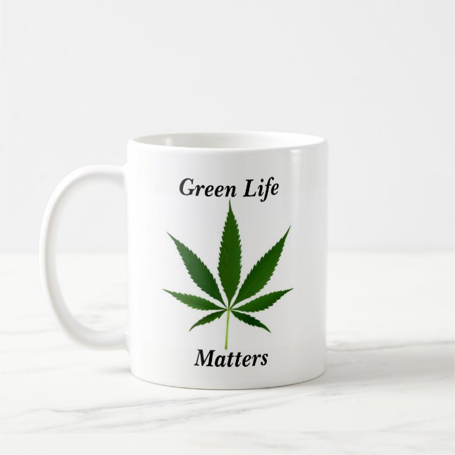 Mug Sujets verts de la vie (Gauche)