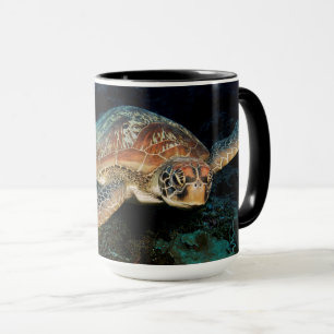 Mug Sulawesi   Tortue Marine Verte