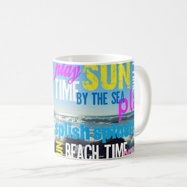 Mug Summer Beach Time Fun (Devant droit)