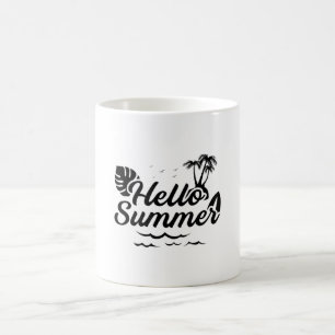 Mug Summer Beach Vacances Surf Mer Soleil Drôle Idée c