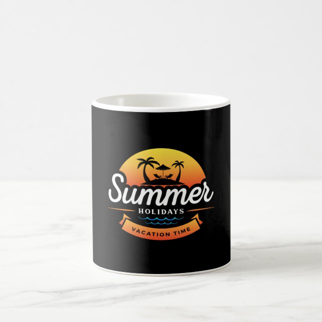 Mug Summer Sea Beach Vacances Surf Cool Sun Funny Cade (Centre)