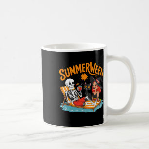 Mug Summerween Squelette sorcière drôle été Halloween