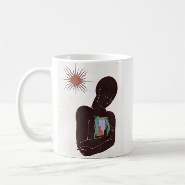 Mug Sun coloré simple étreinte (Gauche)