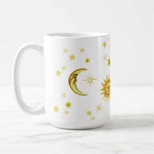 Mug Sun, lune et étoiles