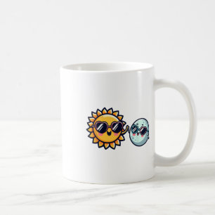 Mug Sun Moon Friends Total Solar Eclipse 2024 Garçons
