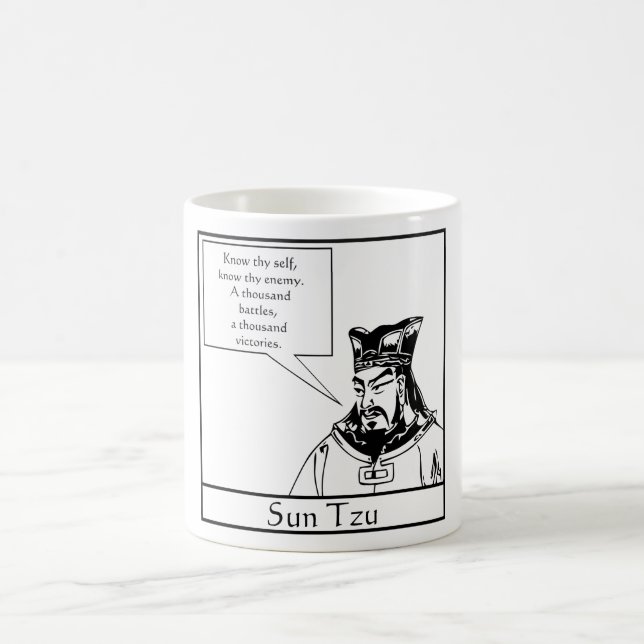 Mug Sun Tzu et citation (Centre)