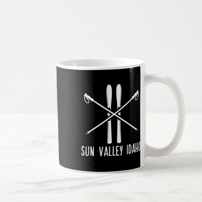 Mug Sun Valley Idaho Ski Ski Ski Ski Ski Vacances Ho (Droite)