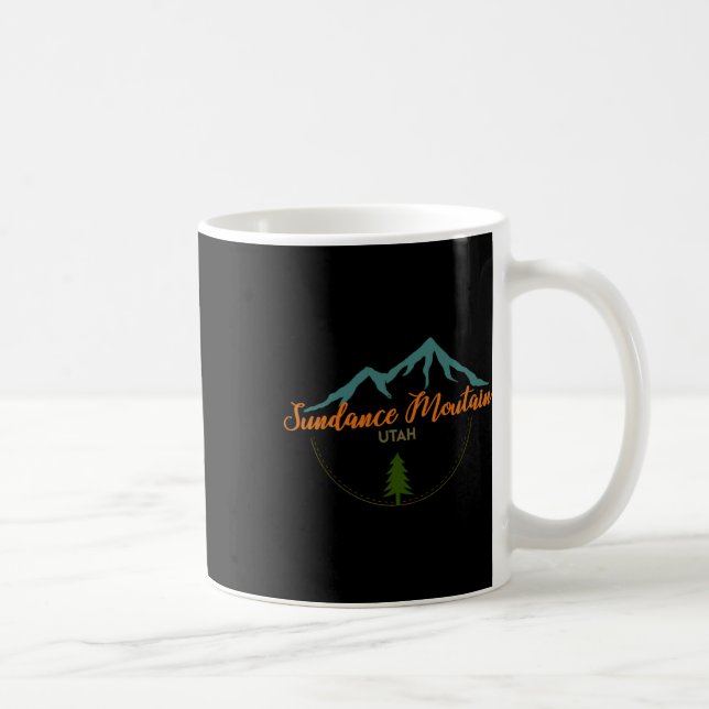 Mug Sundance Mountain Utah Adventure Ski Snowboard (Droite)