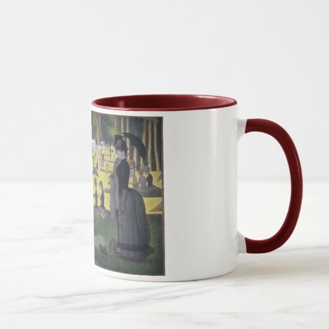 Mug "Sunday Afternoon" de Seurat (Droite)