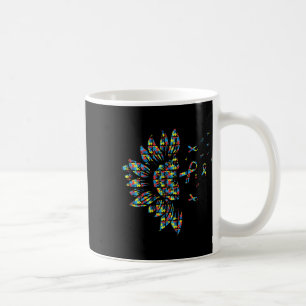 Mug Sunflower Autism Puzzle Pièce Ruban Cool Prix
