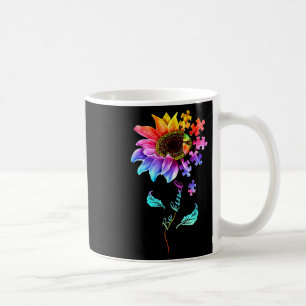Mug Sunflower Be Kind Puzzle Piece Sensibilisation sur