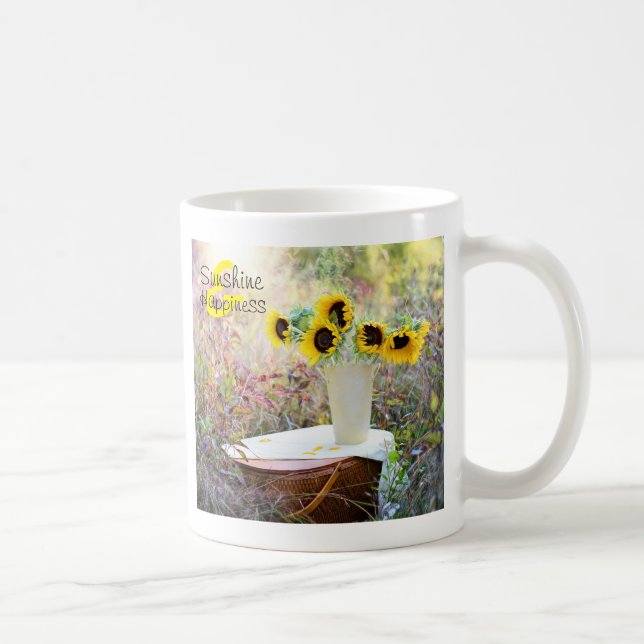 Mug Sunflower Sunshine & Happy (Droite)