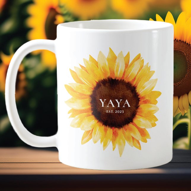 Mug Sunflower Yaya (Créateur téléchargé)