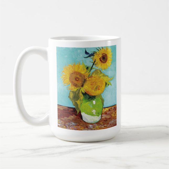 Mug Sunflowers Vincent van Gogh (Gauche)