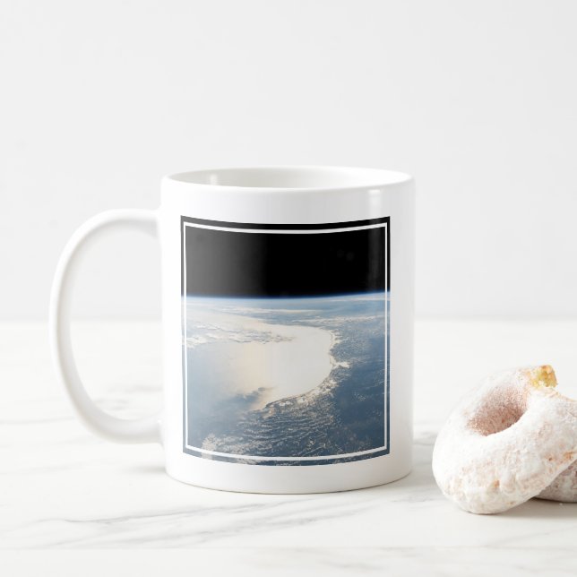 Mug Sunglint Reflète Le Golfe Du Mexique (Avec donut)