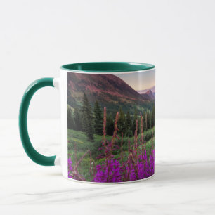 Mug Sunrise fleur sauvage   Butte de crête, Colorado