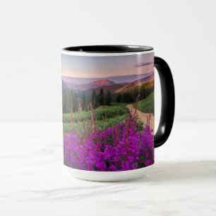 Mug Sunrise fleur sauvage Butte de crête, Colorado