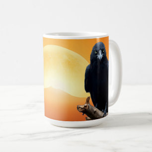 Mug Sunrise Wild Nature Crow-Bird