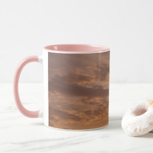 Mug Sunset Clouds II Pastel Nature Abstraite