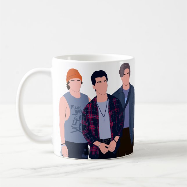 Mug Sunset Curve garçons minimaliste (Gauche)