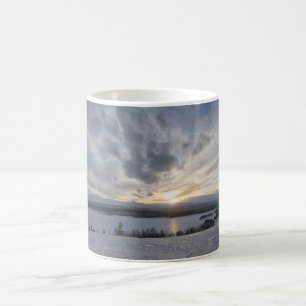 Mug Sunset over frozen