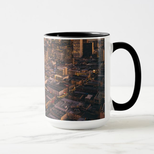 Mug Sunset Over San Francisco Financial District (Droite)
