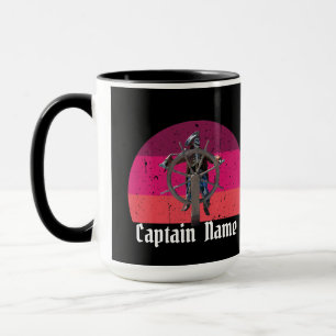 Mug Sunset party Pirate Skeleton Capitaine