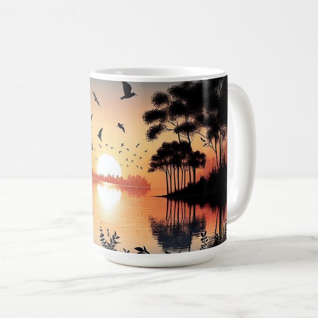 Mug Sunset Serenity  (Devant droit)
