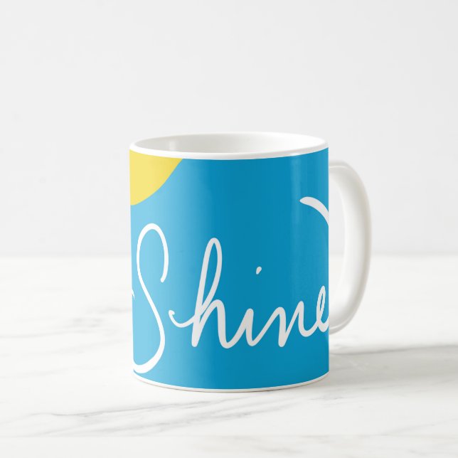 Mug Sunshine Rays of Happiness par @ Cathy Thompson (Devant droit)