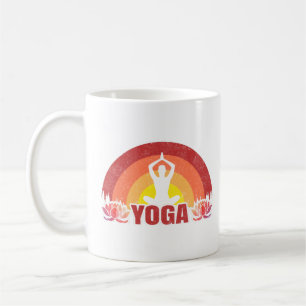 Mug Sunshine Yoga Yogi Lotus Flower