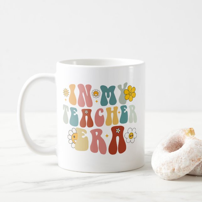 Mug Super à l'ère de mon enseignant Retour à l'école e (Avec donut)